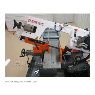 New HE&M 260BSA Semi-Automatic Double Miter Bandsaw for sale