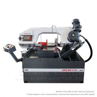 New HE&M 450 BSA Semi-Automatic Double Miter Bandsaw for sale