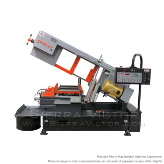 HE&M Horizontal Miter Bandsaw CYCLONE A-C
