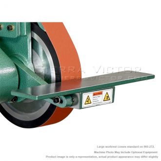 BURR KING Model 960-272 2-Wheel Belt Grinder