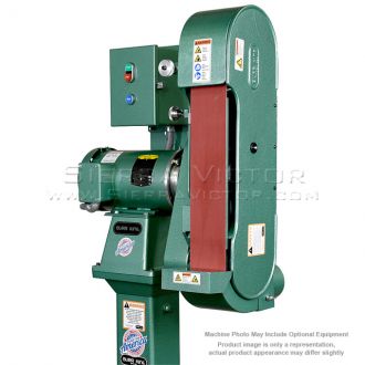 BURR KING Model 960-400 2-Wheel Belt Grinder