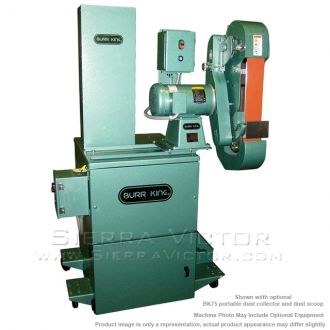 BURR KING Model 960-400 2-Wheel Belt Grinder