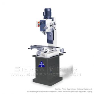 ACRA Gear Head Mill Drill w/Power Down Feed RF45PF