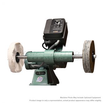 BURR KING Polishing Lathe Variable Speed Buffer MODEL 1001