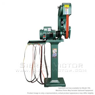 BURR KING Model 760 3-Wheel Belt Grinder
