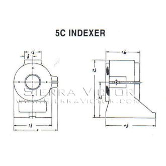 New KALAMAZOO 5C Industrial Collet Indexing Fixture for sale