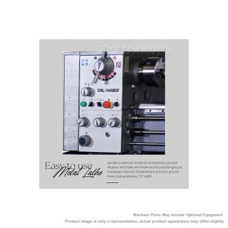New GMC GML-1440BGF-3 High Speed Geared Head Precision Lathe for sale