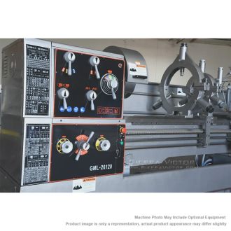 New GMC GML-26120 Metal Lathe with 2-Axis DRO for sale