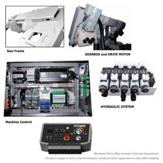 New JLH H-27TEC Semi-Automatic Bandsaw for sale