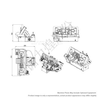 New JLH H-27PRO Column Type Automatic Bandsaw for sale