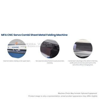 New ERBEND MFA CNC Servo Combi Sheet Metal Folding Machine for sale