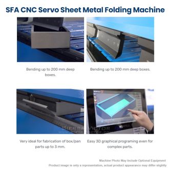New ERBEND SFA CNC Servo Sheet Metal Folding Machine for sale