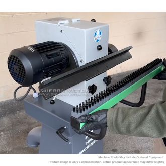 New HM MACHINERY HM ZA 250X Sheet Deburring Machine w/Duct Extractor for sale
