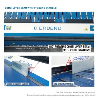 New ERBEND MFA CNC Servo Combi Sheet Metal Folding Machine for sale