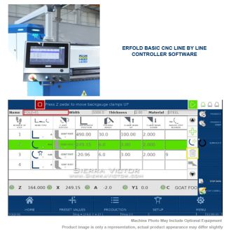 New ERBEND MFA CNC Servo Combi Sheet Metal Folding Machine for sale