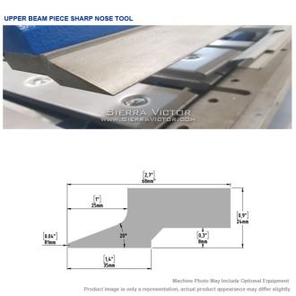 New ERBEND MFB 3220 CNC Motorized Sheet Metal Folding Machine for sale