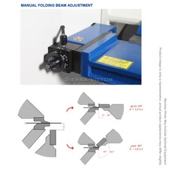 New ERBEND MFC CNC Motorized Sheet Metal Folding Machine for sale