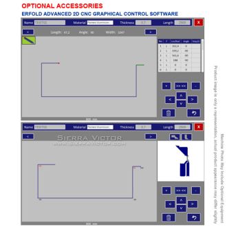 New ERBEND MFC CNC Motorized Sheet Metal Folding Machine for sale