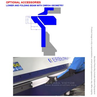 New ERBEND MFC CNC Motorized Sheet Metal Folding Machine for sale