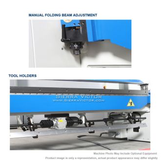 New ERBEND MFG 2515 CNC Motorized Sheet Metal Folding Machine for sale