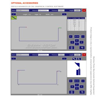 New ERBEND MFG 2515 CNC Motorized Sheet Metal Folding Machine for sale