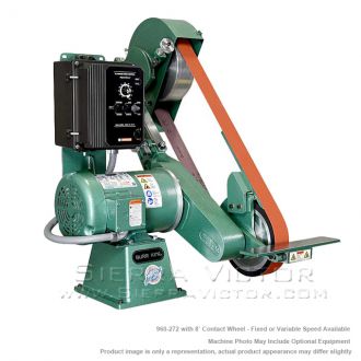 New BURR KING 2-Wheel Belt Grinder: MODEL 960-272 for sale