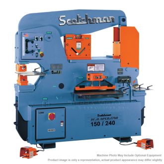 SCOTCHMAN Dual Operator Hydraulic Ironworker DO 150/240-24M