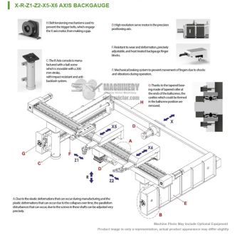 New GATOR FAB CAP 2080 4-Axis CNC Hydraulic Press Brake for sale