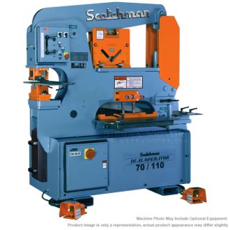 SCOTCHMAN Dual Operator Hydraulic Ironworker DO 70/110-24M