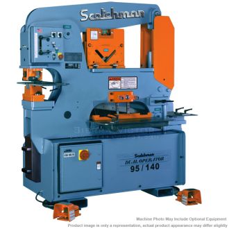 SCOTCHMAN Dual Operator Hydraulic Ironworker DO 95/140-24M