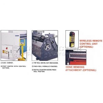 New BIRMINGHAM Hydraulic Plate Bending Roll R-0545H for sale