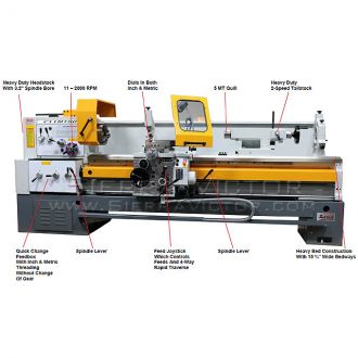 New LION Engine Lathe: 20-MT-3 for sale