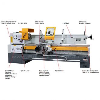 New LION Engine Lathe: 23-MT for sale