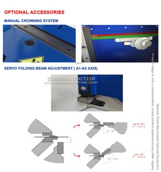 New ERBEND MFC CNC Motorized Sheet Metal Folding Machine for sale